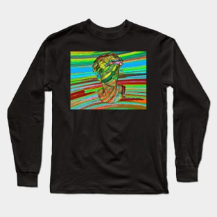 Aesthetic Statue Glitch #3 ∆∆∆∆ Graphic Design/Illustration Long Sleeve T-Shirt